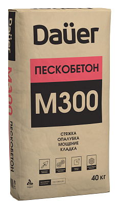 Пескобетон М300