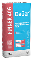 FINNER® EXTER 40 G Шпатлевка цементная армированная базовая серая 