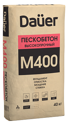 Пескобетон высокопрочный армированный М-400